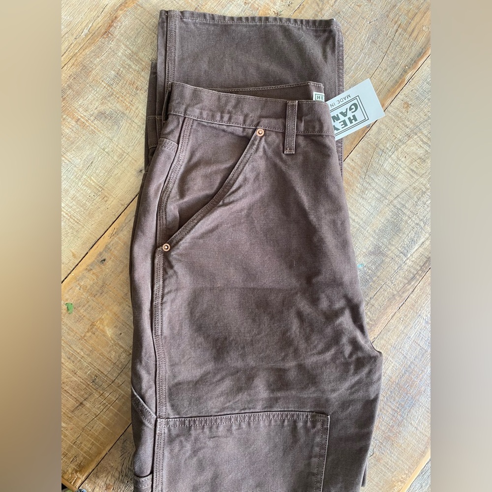 Hey Gang canvas painters pants